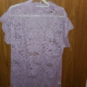 NWOT lavender lace bodysuit 💜💜